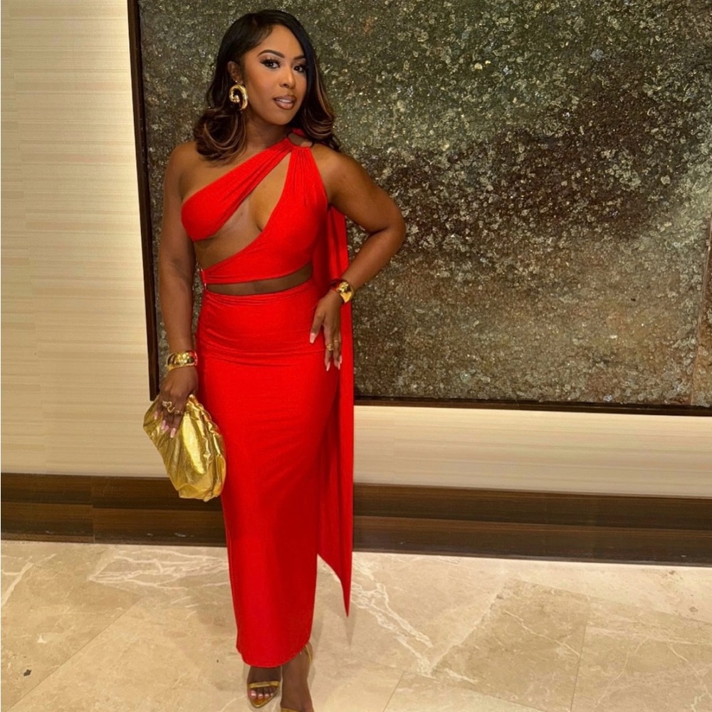 Khanums Kalentina Dress in Red